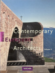 Philip Jodidio: Contemporary European Architects Volume V
