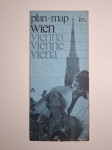 Plana grada Vienna Wien Beč - Austrija , stadtplan (karta)