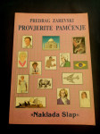 Predrag Zarevski : PROVJERITE PAMĆENJE