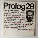 PROLOG, ČASOPIS BROJ 28 GODINA 1976, OPREMA MIHAJLO ARSOVSKI