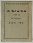 Radfahr - Ordnung für den Stadtbereich Banja Luka
