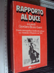 RAPPORTO AL DUCE - Giordano Bruno Guerri