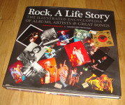 ROCK, A LIFE STORY THE ILLUSTRATED ENCYCLOPEDIA OF ALBUMS, ARTIST GREA