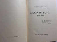 SEKULA  DRLJEVIĆ,  BALKANSKI SUKOB, 1905.-1941.,  CRNA GORA - SRBIJA -