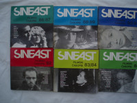SINEAST - FILMSKI ČASOPISI od god 1971/72-1990/91