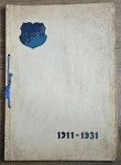SPOMENICA BSK 1911-1931 BEOGRADSKI SPORT KLUB