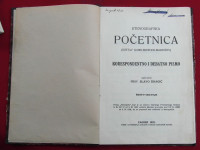 Stenografska početnica - korespodentno i debatno pismo iz 1929 godine