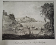 SYRMIEN. Markt und Ruinen des Schlosses Sharingrad