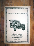 Tehnički muzej Zagreb. Ocjenska vožnja starih automobila i motor...