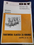 Tehničko uputstvo za traktorsku sijačicu za kukuruz SKPR - 2- 4- 6