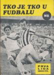 Tko je tko u fudbalu Prva liga 1969/70