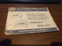 UPUTSTVO ZA RUKOVANJE RENAULT 30 TS