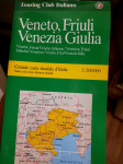 Veneto, Friuli, Venezia Giulia - auto karta