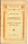 Vjenceslav Novak: ZAPREKE (1905.)