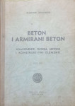 Vladimir Juranović: Beton i armirani beton 1