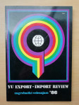 YU EXPORT-IMPORT REVIEW - Zagrebački velesajam '86