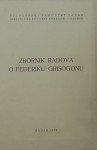 Zbornik radova o Federiku Grisogonu, Zadar