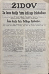 Židov br.3/ 1928