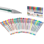 Ikonka KX5555 set gel olovaka 25 komada – glitter, metalik, fluorescen