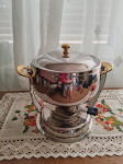 Inox vintage fondue chafing set