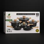 Queen Time Premium Cookware Set – 10-dijelni set posuđa