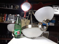 Luster sivi tri kugle - 7 komada