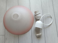 Stakleno sjenilo/visilica, 30 cm