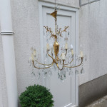 Stilski mesingani luster