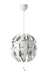 Visilica, bijela/srebrna, 35 cm, IKEA PS 2014
