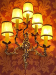 Zidne barokne lampe sa 5rasvjetnih tjela 7 komada!