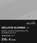 madrac 90×200 WELLPUR