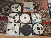 Magnetofonski kolutovi Revox, Maxell, Tandberg....