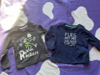 Dvije majice dugih rukava 74