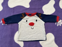 Majica jelen / Rudolf dugih rukava 62 / 68