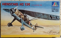 1/72 Italeri Henschel Hs 126