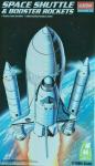 Academy 1/288 Space Shuttle & Booster Rockets