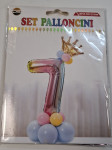 Baloni za rođendan (broj 7)