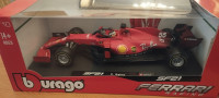 Bburago: Ferrari SF21 (C. Sainz) 1:18