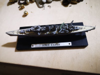 Brod Exeter metalna maketa 1/1250 model