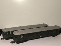 Četiri putnička vagona H0