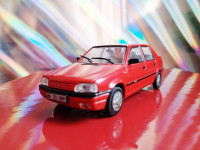 Dacia Supernova, crvena, 1:43, DeAgostini, NOVO!