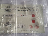 Dekali i djelovi za maketu Volkswagen Typ 82E 1:35 dodaci 1/35