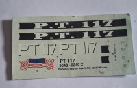 Dekali za maketu broda PT 117