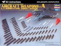 Hasegawa weapons set A i Japan 1/48