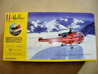 HELLER 1/72 SA 316B ALOUETTE III SECURITE CIVILE sa bojama