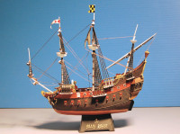 JOLLY ROGER  vintage maketa  gusarski brod pirate ship