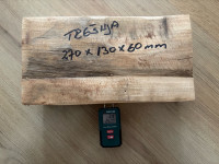 Komad suhe trešnje – 270x130x60 mm, idealno za DIY projekte
