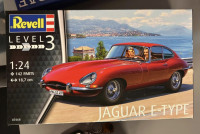 Maketa automobil Jaguar E-Type 1/24 1:24 Revell