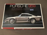 Maketa automobil Porsche 959 - Gunze Sangyo 1/24 1:24