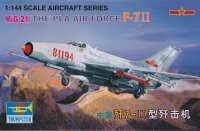 Maketa avion Chines MiG-21 F-7 II  1/144 1:144